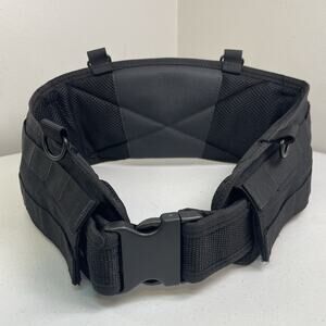 Condor Battle Belt Small with inner nylon belt Tactical Black Padded Webbing